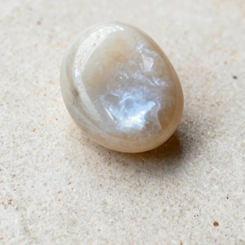 Moonstone Palm Stone